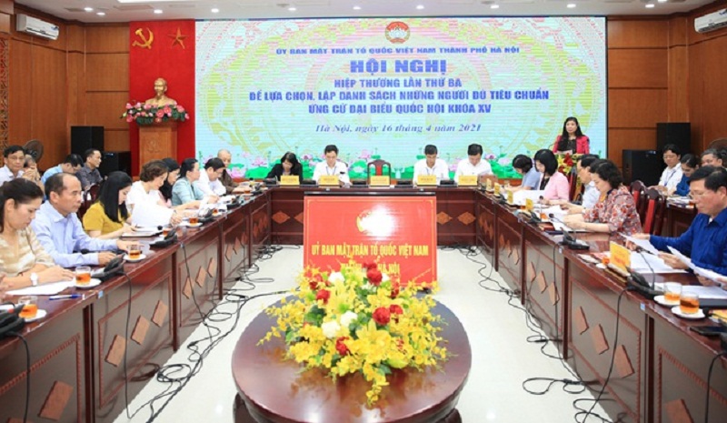 Ủy ban MTTQ Việt Nam Thành phố Hà Nội Hội nghị Hiệp thương lần thứ 3.