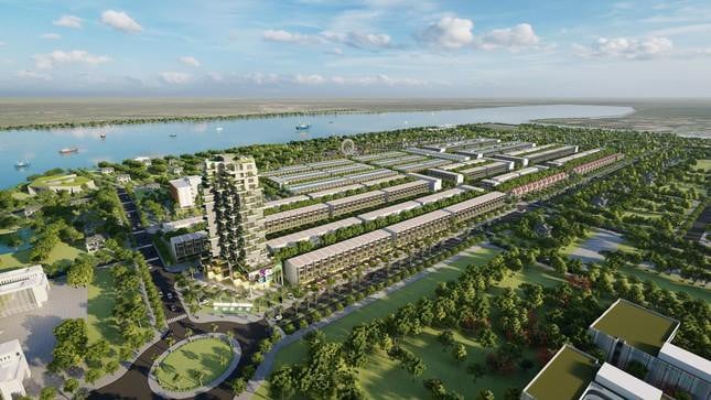 Dự án khu đô thị mới Cồn Khương của Công ty TNHH Bất động sản An Khương rao bán 'lúa non' trái phép.