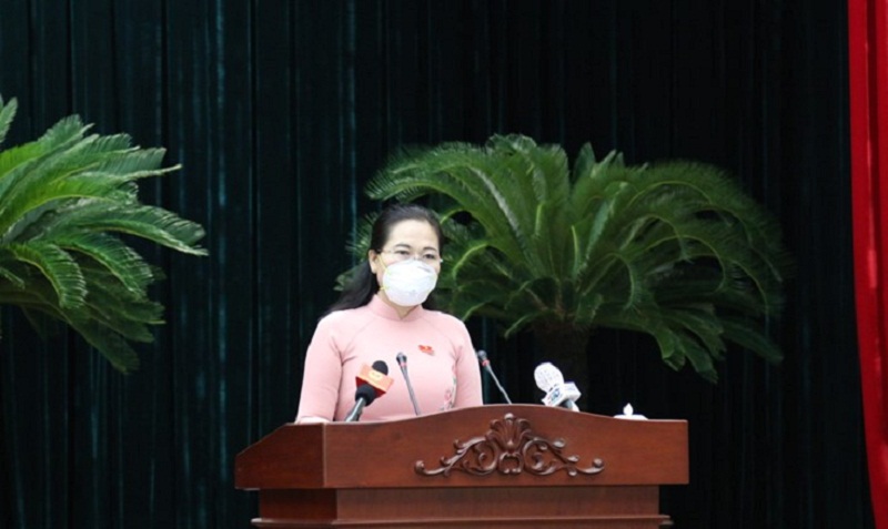 Chủ tịch HĐND TP HCM Nguyễn Thị Lệ. (Ảnh: Long Hồ).