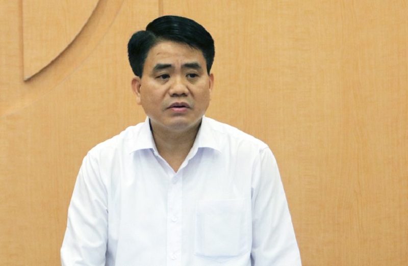 Ông Nguyễn Đức Chung - cựu Chủ tịch UBND TP Hà Nội bị cáo buộc giúp Nhật Cường trúng thầu.