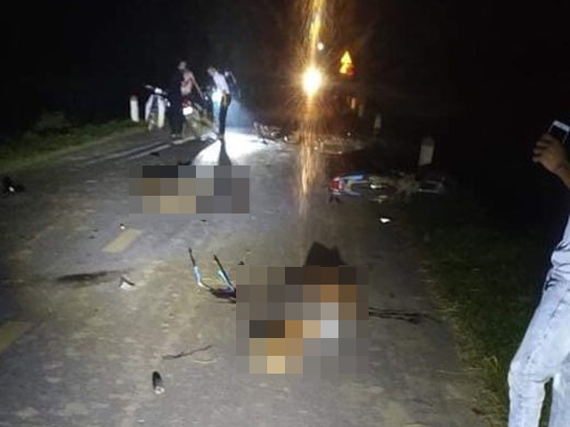 Đi chơi Trung thu 5 người chết, 2 người bị thương sau vụ tông xe máy ở Phú Thọ.