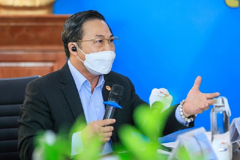 TS Lưu Bình Nhưỡng phát biểu tại hội thảo. (Ảnh: Báo Đại Đoàn Kết).