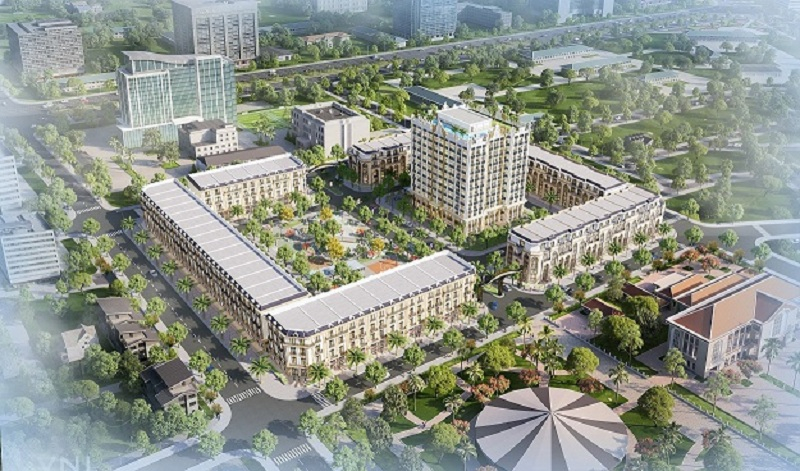 Dự án D’. Metropole ở trung tâm thành phố Hà Tĩnh.