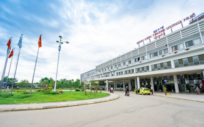 Bệnh viện Trung ương Huế cơ sở 2, nơi có ca dương tính Covid-19 thứ 30 Việt Nam được cách ly.