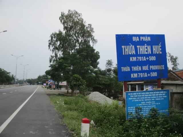 Cửa ngõ phía Bắc tỉnh Thừa Thiên Huế.