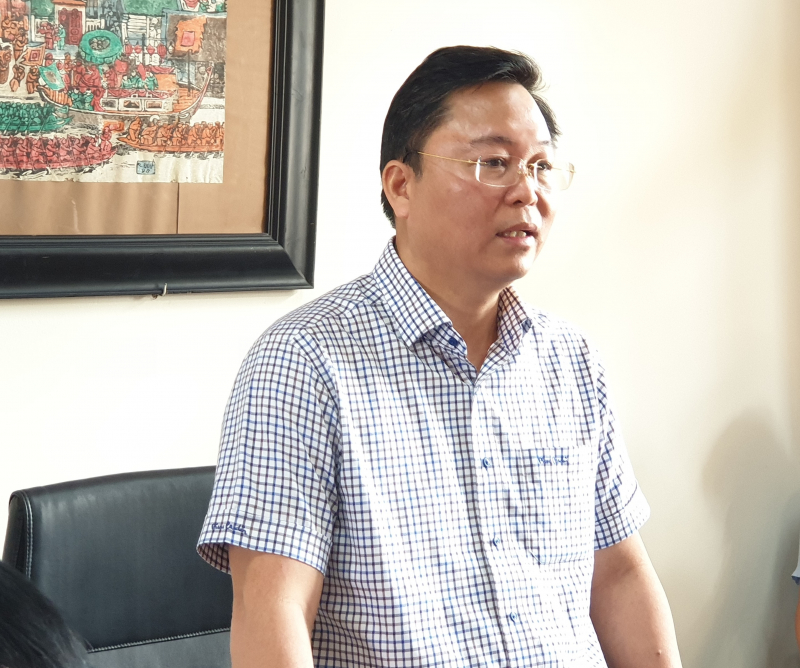 Ông Lê Trí Thanh, Chủ tịch UBND tỉnh Quảng Nam. Ảnh: Anh Ba.
