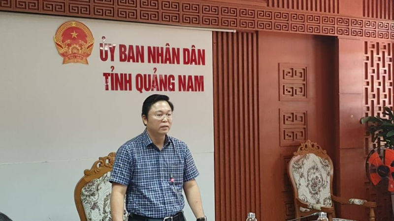 Ông Lê Trí Thanh, Chủ tịch UBND tỉnh. Ảnh: Anh Ba.