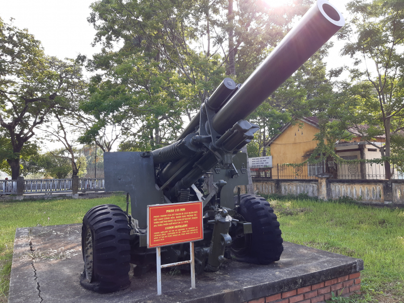 Pháo 155mm của Mỹ trang bị cho Quân đội Việt Nam cộng hòa.