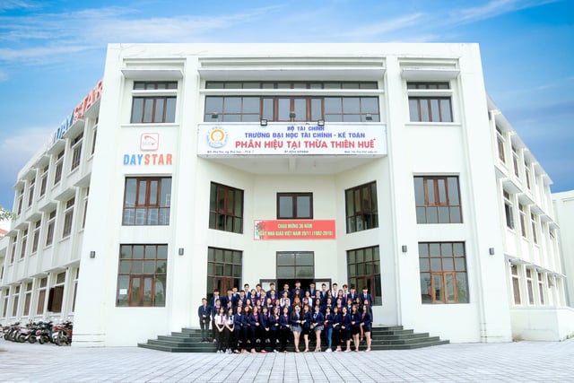 Cơ sở đào tạo của Trường Đại học Tài chính - Kế toán tại Thừa Thiên Huế.