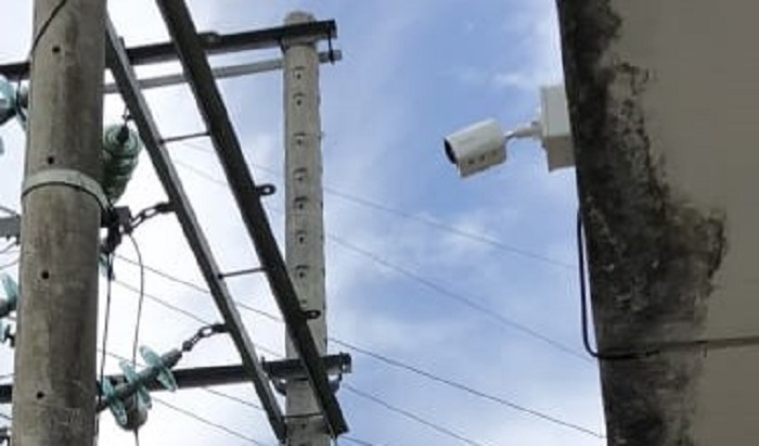 Lắp đặt Camera tại TBA TG Bốt Đỏ - Điện lực A Lưới.