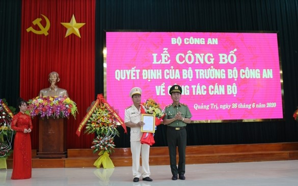 Đại tá Nguyễn Văn Thanh giữ chức vụ Giám đốc Công an tỉnh Quảng Trị. Ảnh: Thành Nam.