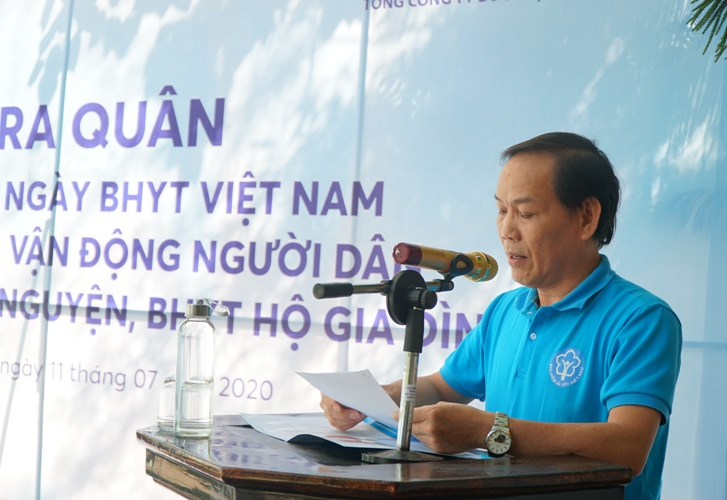 Lễ ra quân hưởng ứng “Ngày BHYT Việt Nam - Tuyên truyền vận động người dân tham gia BHXH tự nguyện, BHYT hộ gia đình”.