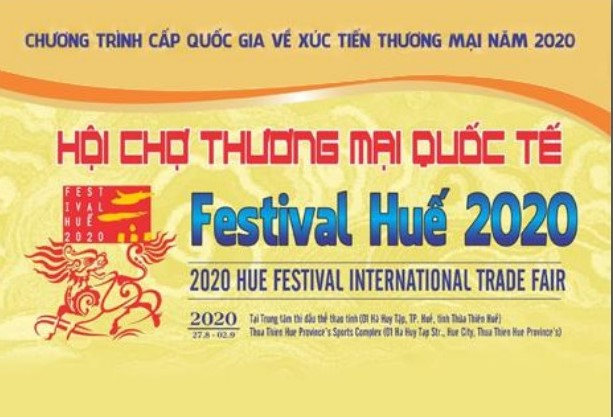 Hội chợ thương mại quốc tế Festival Huế 2020 sẽ được tổ chức tại Trung tâm thi đấu thể thao tỉnh Thừa Thiên Huế.