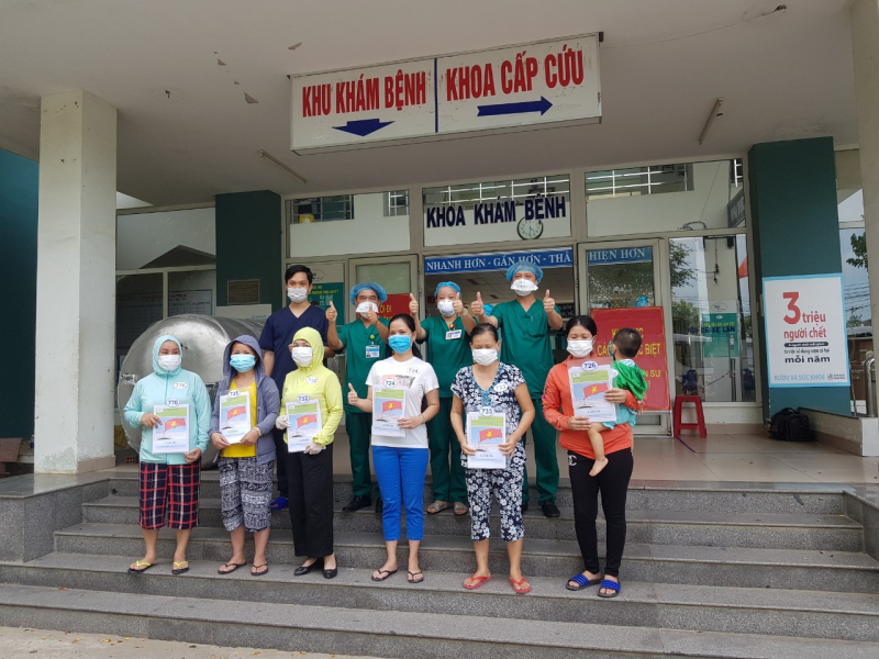 Có 247 trường hợp điều trị tại Đà Nẵng được khỏi bệnh.