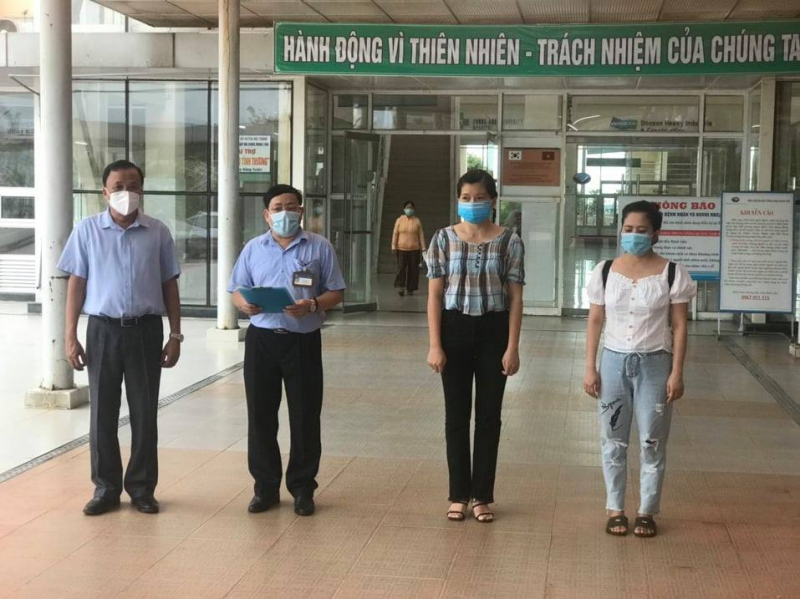 Hai bệnh nhân cuối cùng ở Quảng Nam được xuất viện.