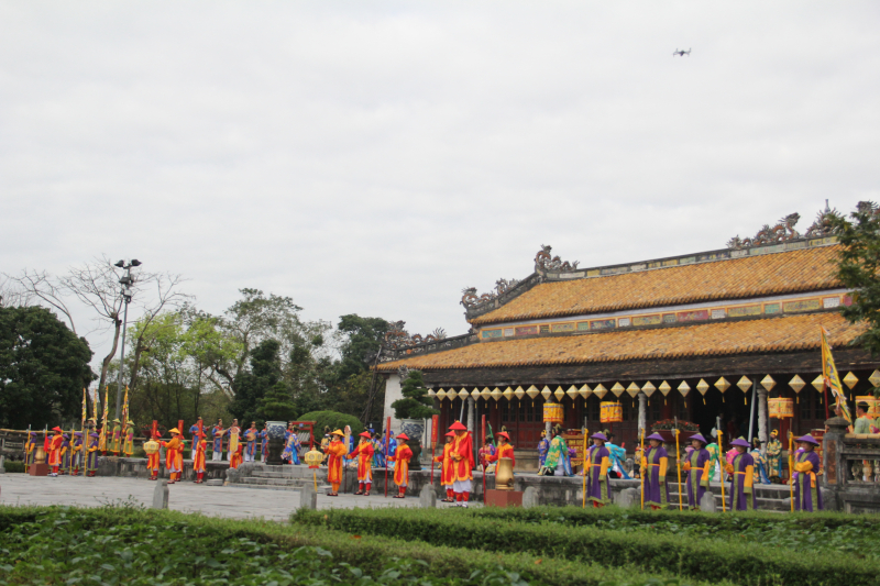 Nguyên đán là một nghi lễ triều hội của triều Nguyễn.