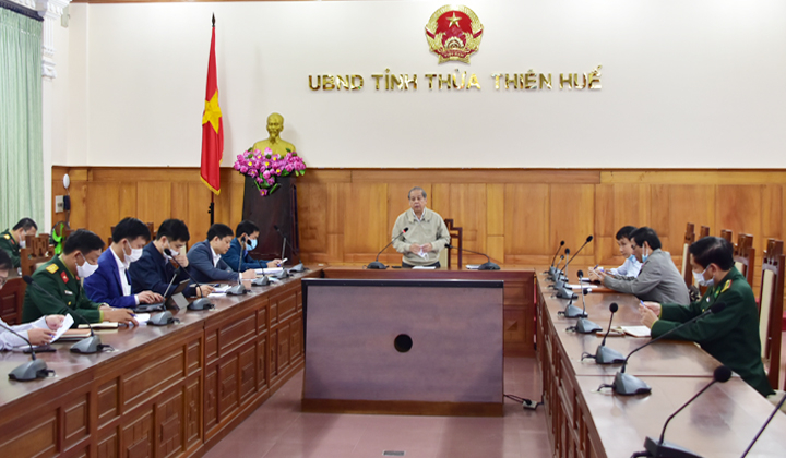 Chủ tịch UBND tỉnh Thừa Thiên Huế cho rằng, dịch Covid-19 vẫn đang diễn biến phức tạp.