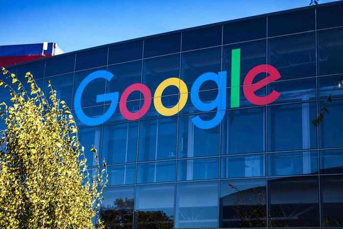 Bên ngoài trụ sở chính của tập đoàn Google tại California, Mỹ. Nguồn: Getty Images