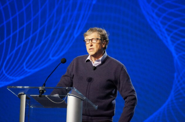 Tỷ phú Bill Gates tại cuộc họp thường niên của Hiệp hội vì sự tiến bộ của Khoa học Mỹ.