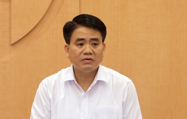 Chủ tịch UBND TP Hà Nội Nguyễn Đức Chung. Ảnh: Dân Trí.