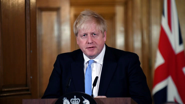 Thủ tướng Anh Boris Johnson phải điều trị tích cực hôm 6/4.