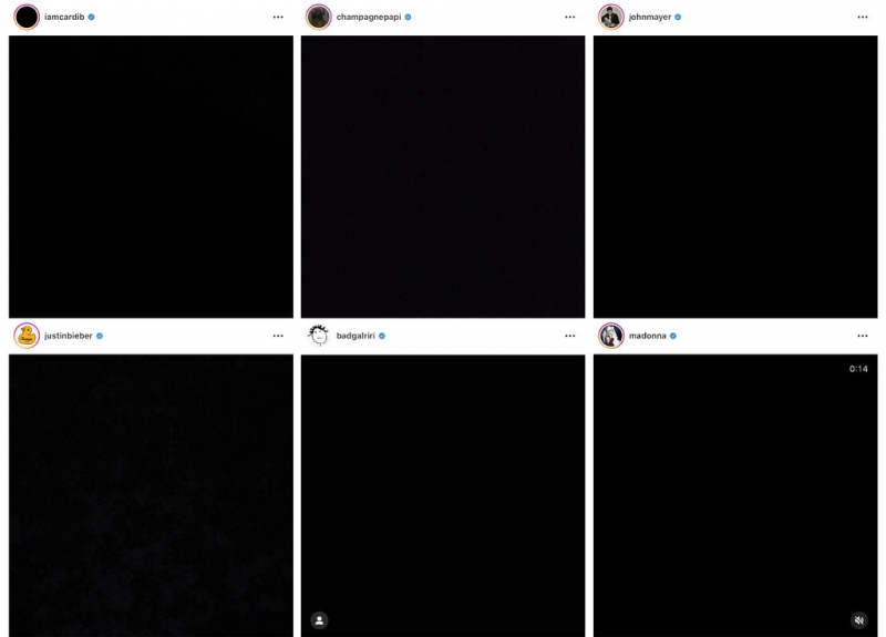 Blackout Tuesday là gì? Vì sao mạng xã hội Mỹ ngập hình vuông màu đen?