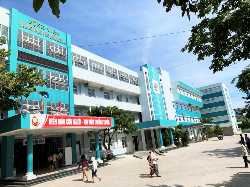 Bệnh viện Đa khoa Khu vực Quảng Nam.