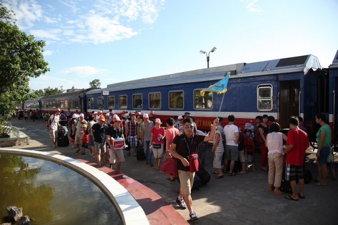 Đường sắt Sài Gòn giảm giá vé tàu đến 50%