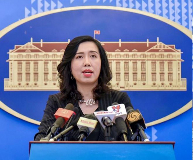 Bà Lê Thị Thu Hằng - người phát ngôn Bộ Ngoại giao Việt Nam cho biết sức khỏe công dân Việt Nam bị nhiễm Covid-19 ở nước ngoài hiện đều ổn