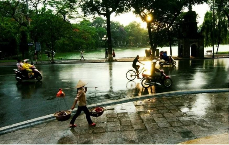 Dự báo thời tiết 16/5. Tin mưa dông diện rộng ở Hà Nội, Bắc bộ, Bắc Trung bộ. Ảnh minh họa