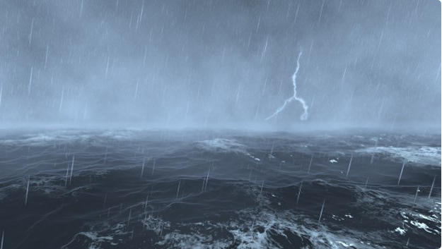 Tin về vùng áp thấp giữa Biển Đông chiều 7/8 và dự báo thời tiết 3 ngày thi THPT Quốc gia. Ảnh minh họa