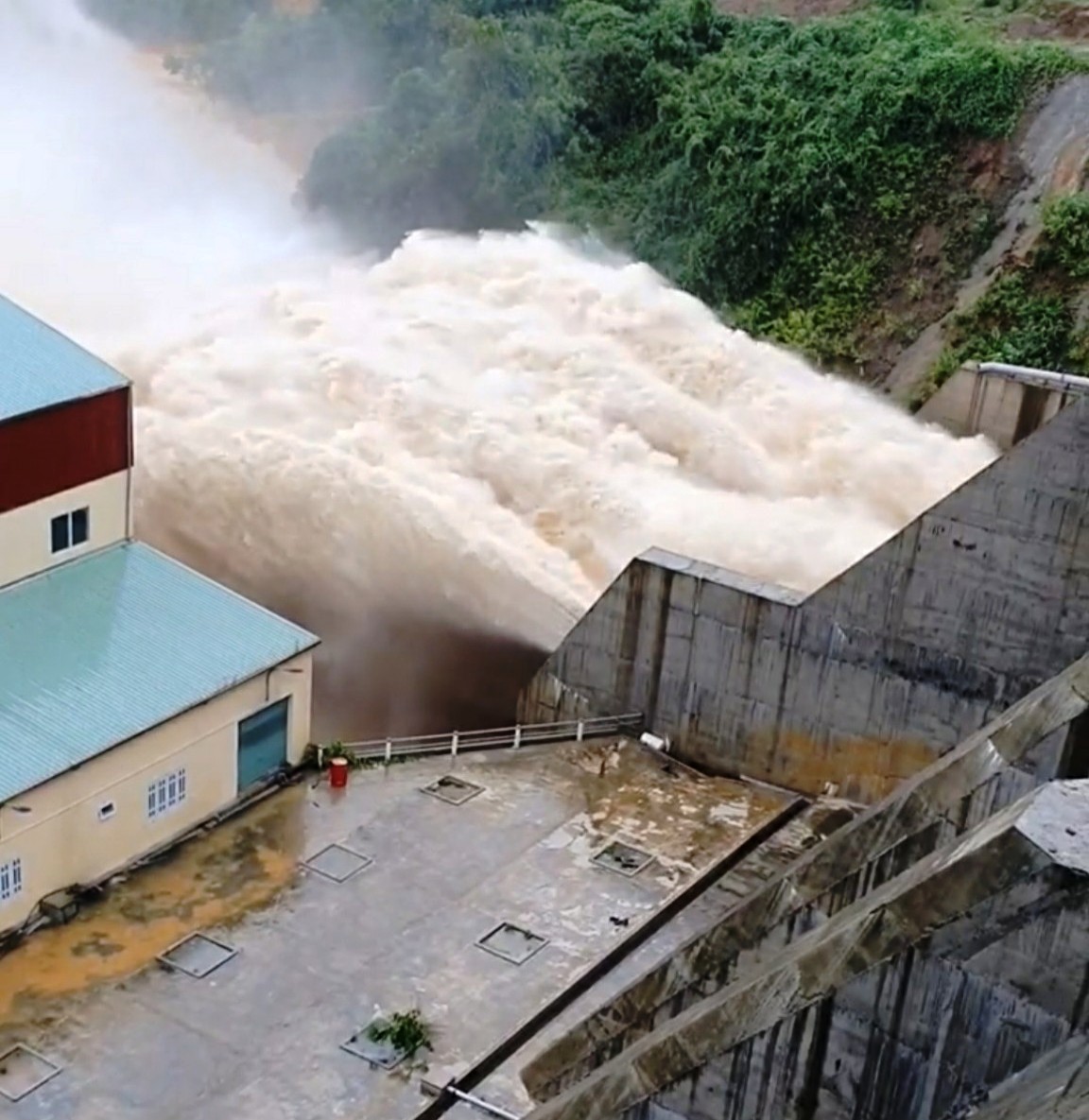  Công trình thủy điện thuộc một nhánh trên thượng nguồn sông Bồ 