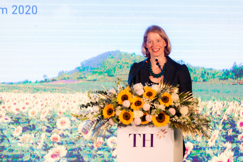 Đại sứ New Zealand, bà Wendy Matthews ấn tượng với những thành tựu to lớn của TH.