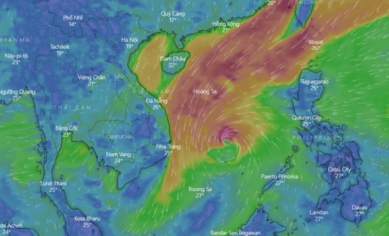 Tin bão số 12 khẩn cấp sáng 9/11: Sẽ đổ bộ Phú Yên - Ninh Thuận