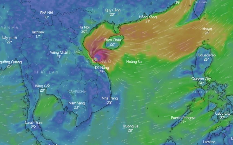 Tin bão mới nhất 15/11: Bão số 13 giảm cấp khi đổ bộ, mưa rất to từ Thanh Hóa-Quảng Nam