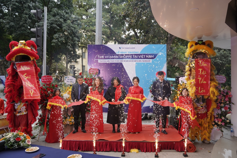 Buổi lễ khai trương siêu thị The Vitamin Shoppe Việt Nam tại 58B, Bà Triệu, Hà Nội