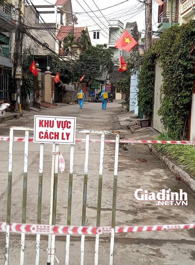  Khu vực nhà BN1553 ở tại phường Hồng Hà, TP Hạ Long đã phong tỏa từ chiều 28/1