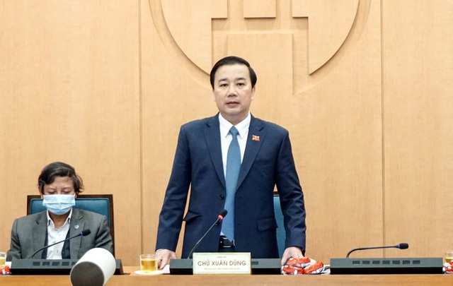  Ông Chử Xuân Dũng - Phó Chủ tịch UBND TP Hà Nội kết luận phiên họp