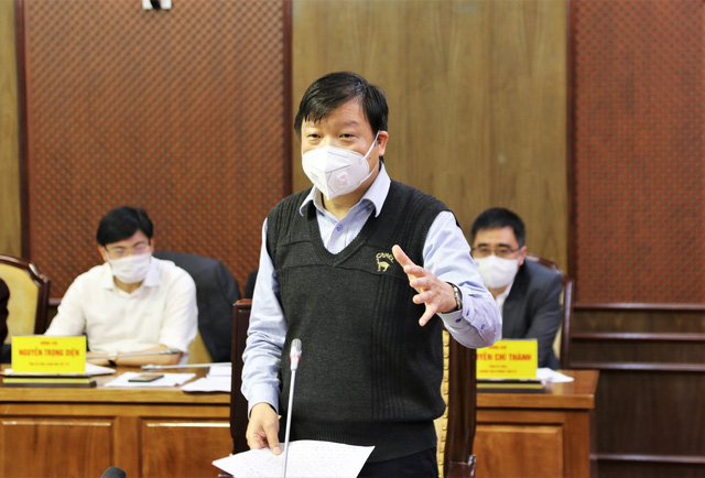  GS. TS Trần Như Dương phát biểu tại cuộc họp.