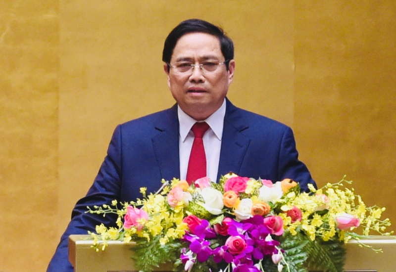 Ông Phạm Minh Chính trở thành Tân Thủ tướng Chính phủ. Ảnh: VGP/Nhật Bắc