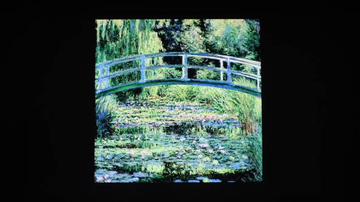 Hình ảnh tác phẩm The Water Lily Pond/ Hồ hoa súng nước (1899) của Claude Monet (Ảnh: Hanoi Grapevine)