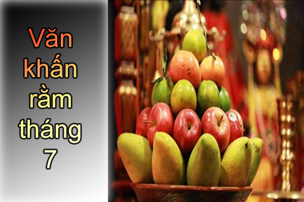 Bài cúng Rằm tháng 7 chuẩn nhất theo phong tục Việt Nam
