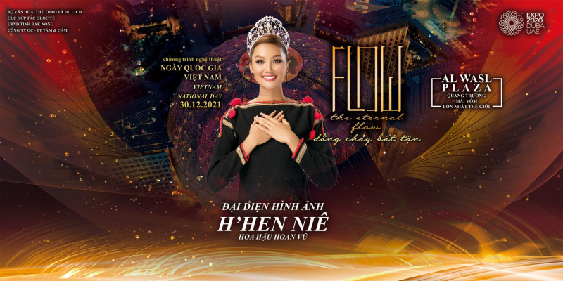 Hoa hậu H'Hen Nie là người đại diện hình ảnh của Chương trình