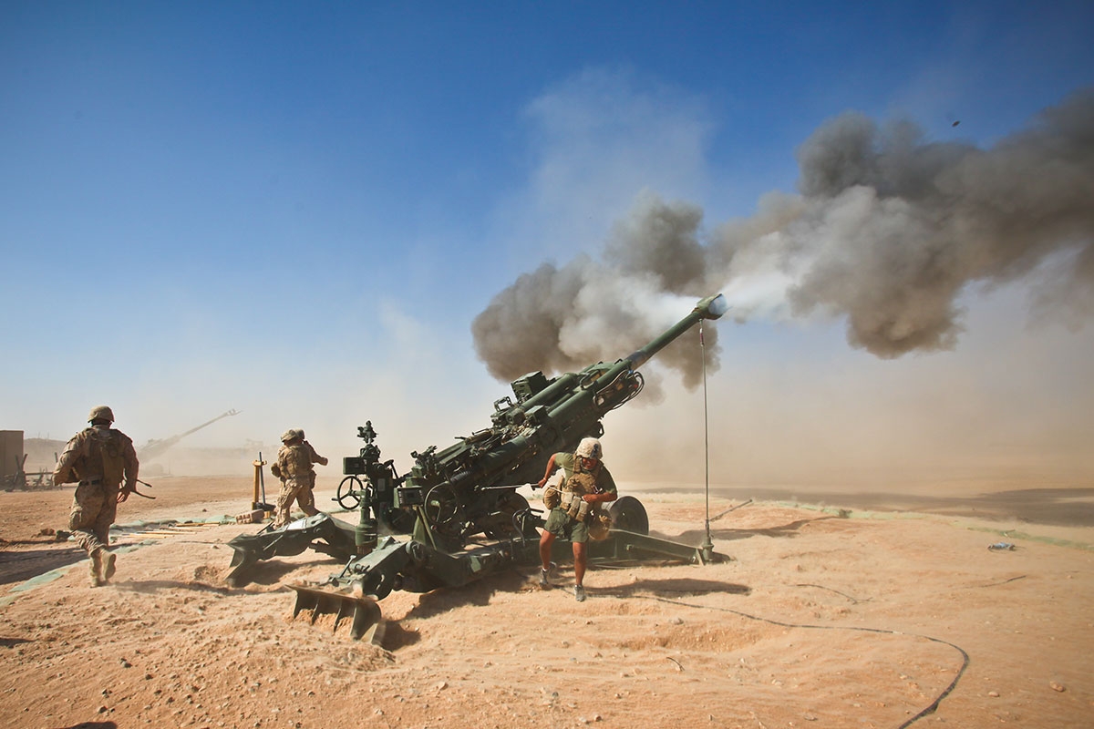 Lựu pháo M777. Ảnh: Millitary