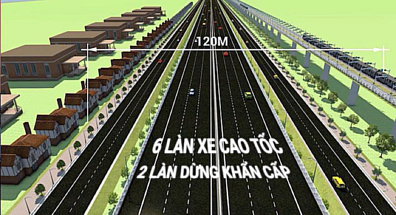  Phối cảnh Dự án đầu tư xây dựng đường Vành đai 4 - Vùng Thủ đô Hà Nội.