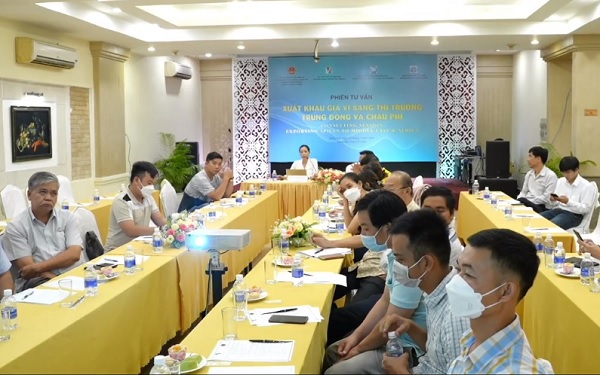 Theo các diễn giả, Trung Đông và Châu Phi có nhu cầu nhập khẩu hàng hóa tương đối cao, trong đó có mặt hàng gia vị.