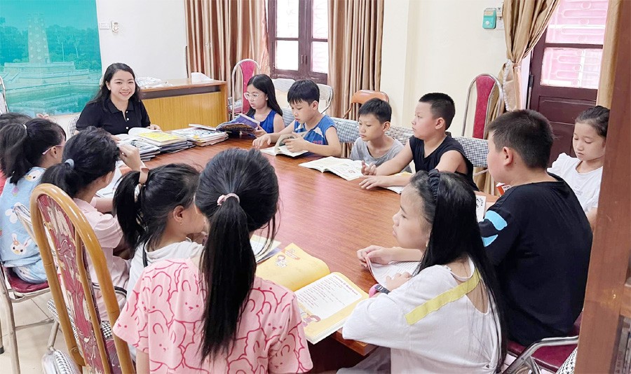  Nhà thiếu nhi Sơn Tây mở lớp rèn luyện kỹ năng sống dịp hè thu hút đông đảo học sinh tham gia