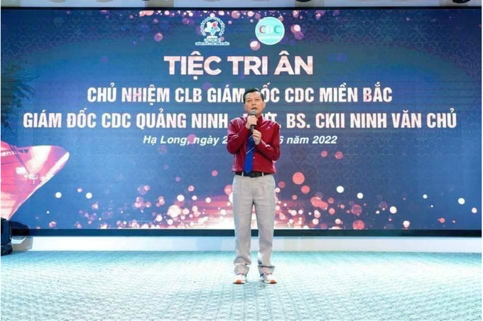  Cựu Giám đốc CDC Quảng Ninh Văn Chủ