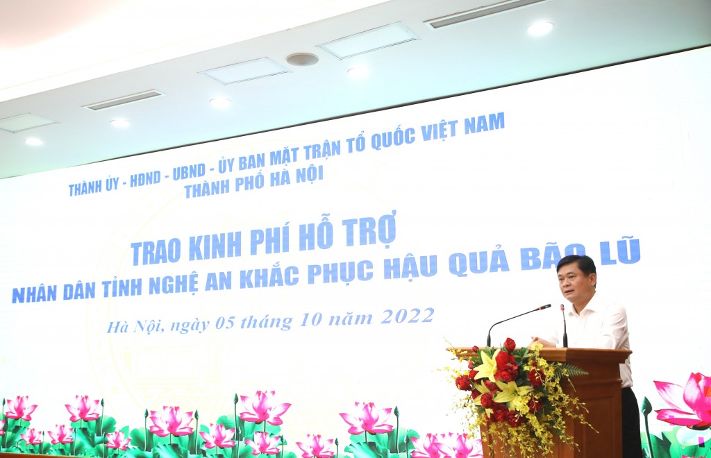  Bí thư Tỉnh ủy, Chủ tịch HĐND tỉnh Nghệ An Thái Thanh Quý