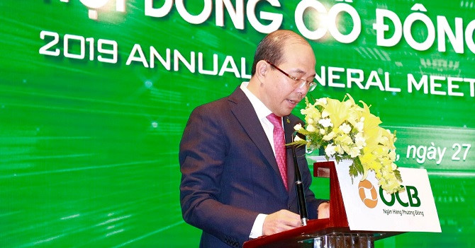 Ông Trịnh Văn Tuấn, Chủ tịch HĐQT OCB.
